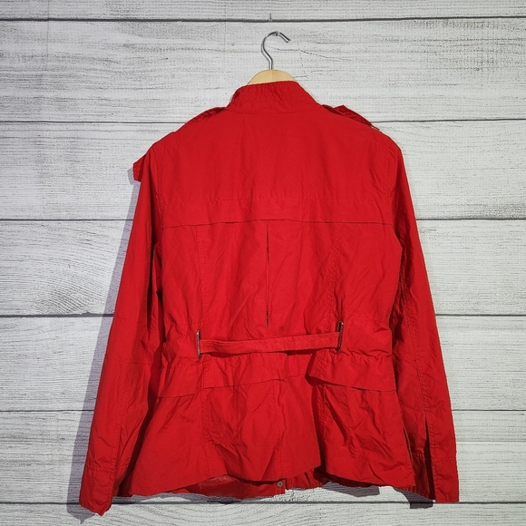 Zara Red Women's Jacket, Size L - Picture 6 of 8